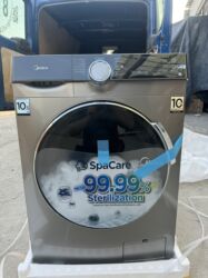 буфер матиз 3: Кир жуучу машина Midea, Жаңы, Автомат, 9 кг чейин, Компакттуу