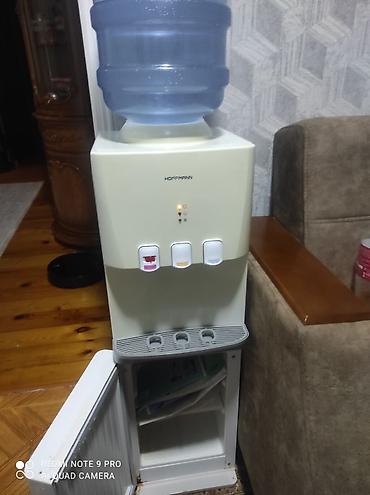ucuz mini soyuducular: Hoffmann su dispenseri – üstdən butulkalı model - 3 kran: isti su — 1