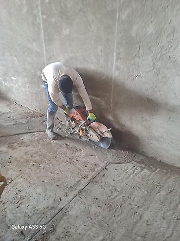Beton işləri: Beton kəsmə və deşmə xidməti - Armaturlu beton, dəmir-beton, daş və — 4