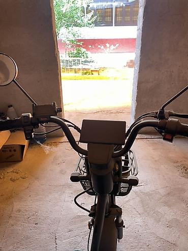 кастом мото: Электроскутер (рамная база с задним мотор-колесом и подвеской) - — 8