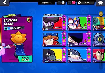 İncəsənət və kolleksiyalar: Brawl Stars hesabı – yüksək trofeyli və geniş kolleksiya - Kupa yolu — 3