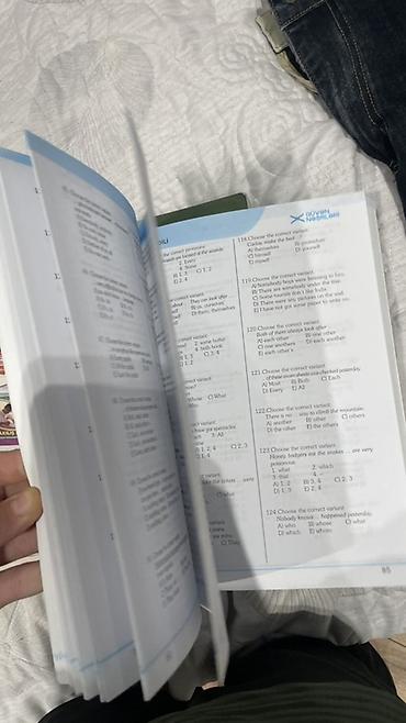 Testlər: Kitab heç istifade olunmayıb ve Catdırılma yoxdur Məhsul — 4