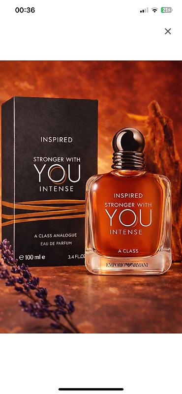 Gözəllik və sağlamlıq: A CLASS Inspired Stronger With You Intense – Eau de Parfum - 100 ml — 1