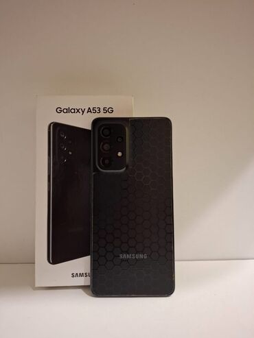 samsung a53 irşad: Samsung Galaxy A53 5G, 256 GB, rəng - Qara, Barmaq izi, Face ID, Sensor