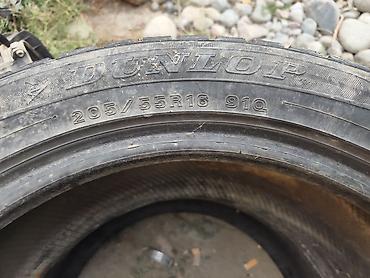 112 5: Шины 205 / 55 / R 16, Зима, Б/у, Пара, Легковые, Япония, Dunlop — 1