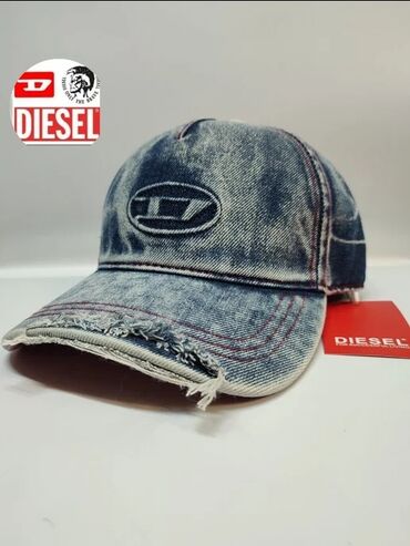 Kape i aksesoari: Kačket, Diesel, bоја - Svetloplava — 4