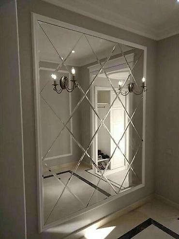 Зеркала: Зеркальные панели/зеркальные стены с фацетом под заказ - Декоративные — 6