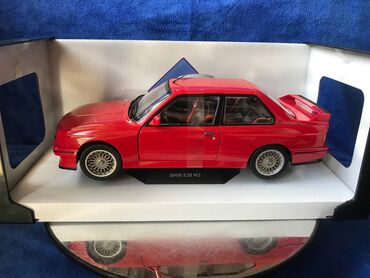 Avtomobil modelləri: Коллекционная модель BMW M3 E30 Coupe red 1990 SOLIDO Art : S1801502 — 8