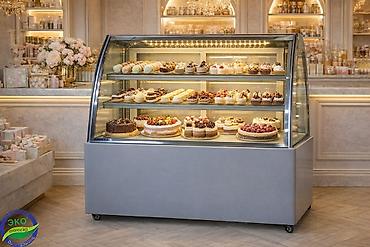 Холодильные витрины: Для напитков, Для молочных продуктов, Для мяса, мясных изделий, Китай, Россия, Новый — 2