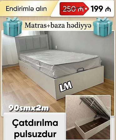 *Tək bazalı çarpayı*👑 _*SİFARİŞLƏ VƏ YENİ*_ *Qiymət : 199₼* Ölçü lalafo.az -da *Tək bazalı çarpayı*👑 _*SİFARİŞLƏ VƏ YENİ*_ *Qiymət : 199₼* Ölçü