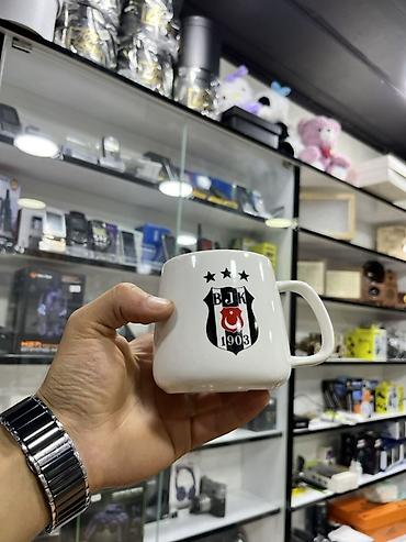 tilov cantası: Fincanlar, rəng - Qara, Keramika, 1 əd, 300 ml, Türkiyə — 3
