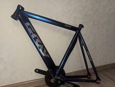 Велозапчасти: Рама Gray Rain Растовка М53 Система Gray Звезда 49 т Gray Шатуны Gray — 4