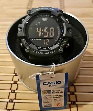 Qol saatları: Yeni, Qol saatı, Casio, rəng - Qara — 1