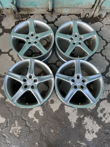 Диски: Литые Диски R 18 Комплект, отверстий - 5, Б/у — 2