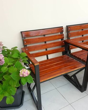 Bağ, çöl masa və oturacaq dəstləri: Masa ve oturacaqlar Bağ evləri,kafelər, restoranlar üçün hər növ — 10