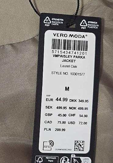 Paltolar: 1.куртка от Vera Moda размер М новая -35 ман 2 🧥 на заказ, размер M — 3