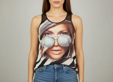 koszulki damskie z fajnymi napisami: Women's blouse, size S