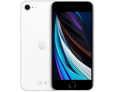 IPhone SE 2020, Б/у, 64 ГБ, Черный, Наушники, Зарядное устройство, Защитное стекло, 100 %