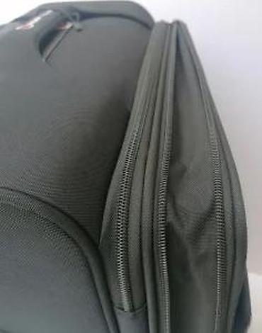 Putni koferi i torbe: Reddy Wenge kofer na točkiće – tekstilni, crne boje - Dimenzije — 11