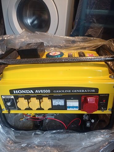 Генераторы: Бензиновый генератор HONDA AV6500 - Тип: портативный бензогенератор в — 5