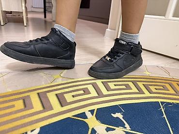 найк nike: Кроссовки высокие, черные, универсального стиля. - Формат — 2
