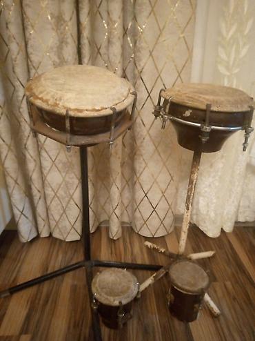 bongo: Musiqi aləti dəsti – 4 ədəd zərb aləti və dayaq ayaqları Tərkibi: - 2 — 3