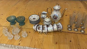 caynı servis: Çay dəsti, rəng - Qızılı, Farfor — 3