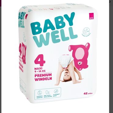 haljine od nojevog perja: Pampers velicina 4
Za bebe od 9 do 14kg
42kom za 800dinara
Iz Austrije