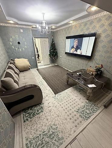 квартира вагзал: 3 комнаты, 70 м², Пишпек Индивидуалка, 5 этаж, Евроремонт — 2