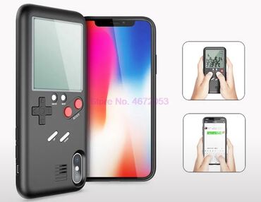 бэушный iphone: Оригинальный чехол для телефона iPhone X с игровой приставкой Tetris