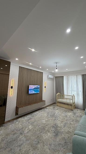 3х: 3 комнаты, 105 м², Асанбай мкр Элитка, 11 этаж, Дизайнерский ремонт — 6