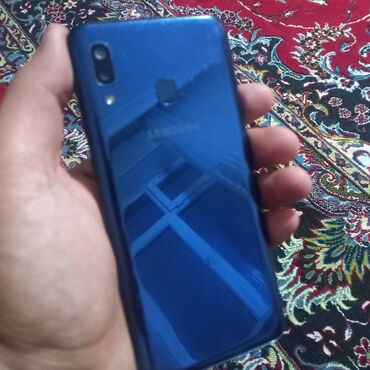samsuq a20: Samsung A20 | 32 GB | rəng - Mavi | Barmaq izi