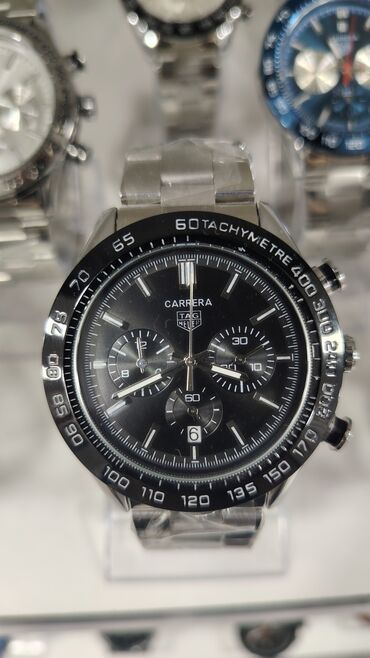 Qol saatları: Yeni, Qol saatı, Tag Heuer, rəng - Gümüşü — 2