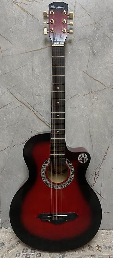 Гитары: Акустическая гитара Lanjian - Тип: 6‑струнная акустическая гитара - — 1