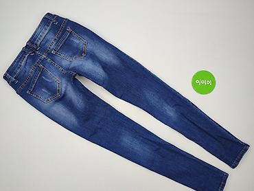 niebieska bluza pull and bear: Jeansy damskie, rozmiar XS — 3