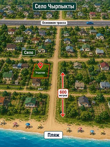 участок нуркожо: 3500 соток, Для строительства, Красная книга — 2
