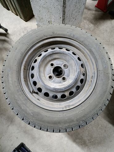Колеса в сборе: Колеса в сборе 185 / 65 / R 14, Зима, Комплект, Легковые, Железные, отверстий - 4