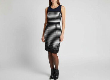 długa obcisła sukienki z rozcięciem: Anna Field, Women`s dress, size XS (EU 34)