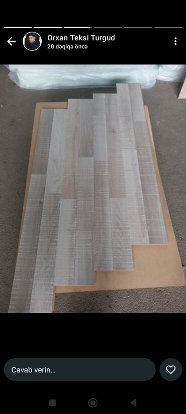 кварцевый ламинат баку: MDF əsaslı, laminat teksturalı dekor paneli - Material: MDF lövhə