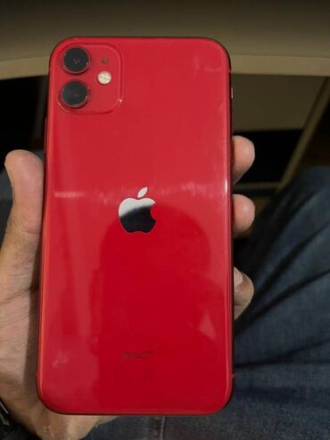 IPhone 11, 128 GB, Qırmızı
