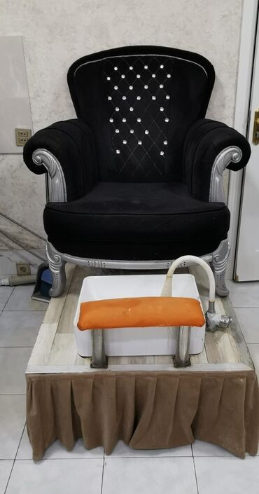 Biznes üçün program təminatı: Pedikür kreslosu və ayaq vannası komplekti - Yumşaq, geniş