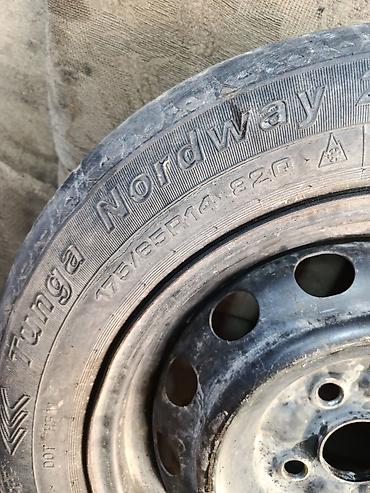 rf 2: Колеса в сборе 175 / 65 / R 14, Зима, Б/у, Запаска, Легковые, Железные, отверстий - 4 — 2