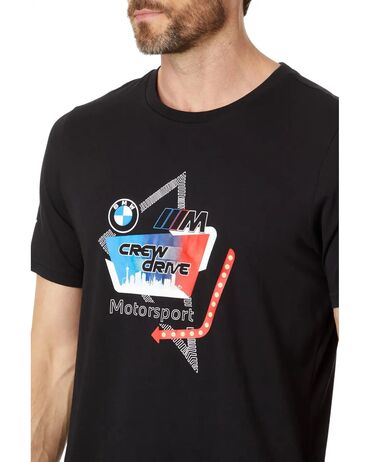 Продается футболка #puma BMW Garage Crew Las Vegas Tee размер: SM