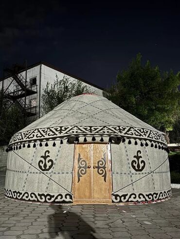 Аренда юрт: Аренда юрты, Каркас Деревянный, 85 баш, Стол, Казан, Посуда — 4