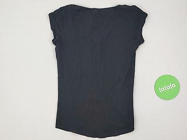 bluzki czarne basic: Sinsay, T-shirt damski, rozmiar M — 3