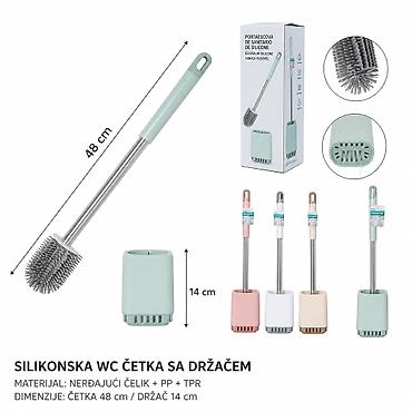KMT Zadebljani S-tip kuke silikonska četka 5200505 Opis: - Praktična