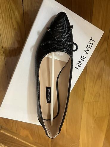 nine west: Baletkalar, Nine West, Ölçü: 38, rəng - Qara, Yeni — 2