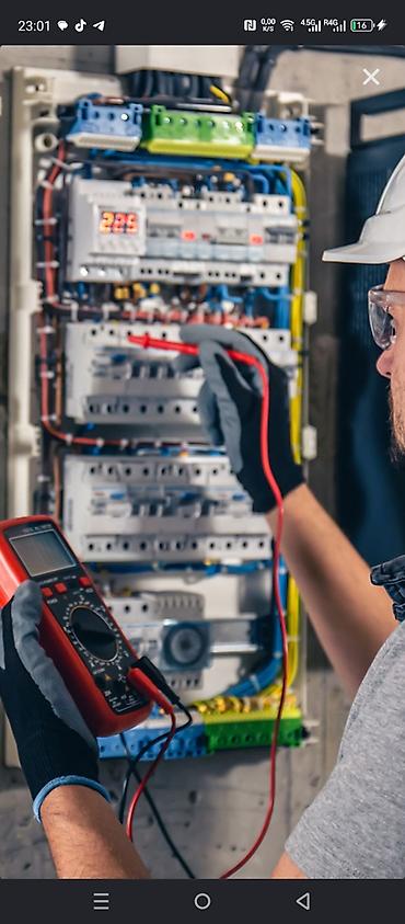 ремонт электропроводки: Peşəkar elektrik xidmətləri - Mənzil, ofis və obyektlərdə elektrik — 1