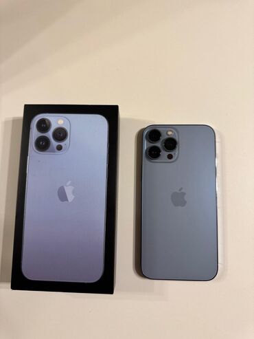 Apple iPhone: IPhone 13 Pro Max, 128 GB, Blue Titanium, Face ID