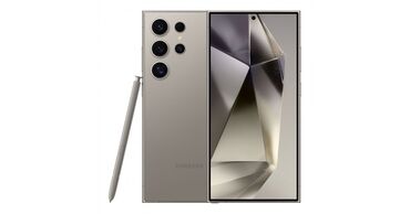 обмен на самсунг: Samsung Galaxy S24 Ultra, Колдонулган, 512 ГБ, түсү - Боз, 2 SIM